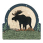 Moose Moon 11 x 12