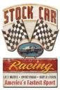 Stock Car Racing 16 x 24