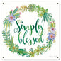Simply Blessed 12 x 12
