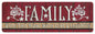 Family Bless This Home 24 x 8