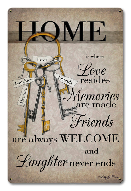 Home Is Where 12 x 18