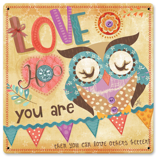 Love Hoo You Are 12 x 12