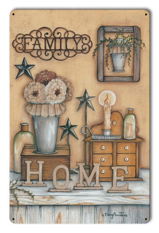 Family Home 12 x 18