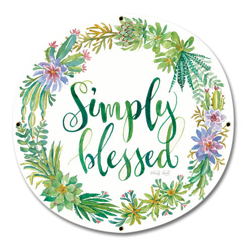 Simply Blessed 16 x 16