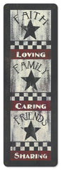 Loving Caring Sharing 8 x 24