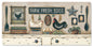 Farm Fresh Eggs 24 x 12