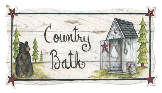 Country Bath Bear 18 x 10