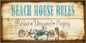 Beach House Rules 24 x 12