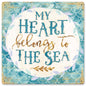 My Heart Belongs To The Sea 12 x 12