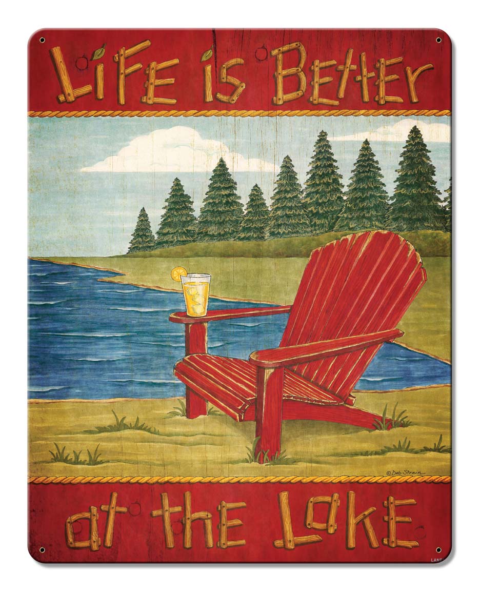 Life is Better 12 x 15