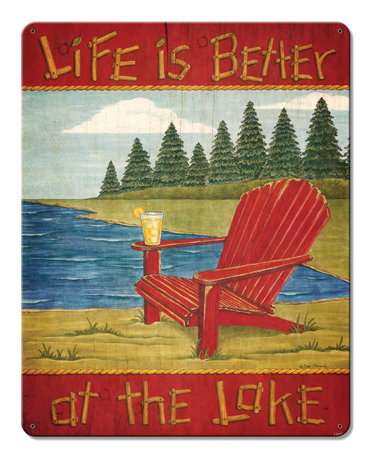 Life is Better 12 x 15