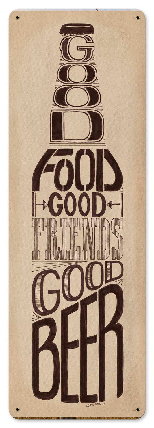 Good Food Friends Beer 8 x 24