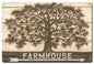 Farmhouse Tree 24 x 16