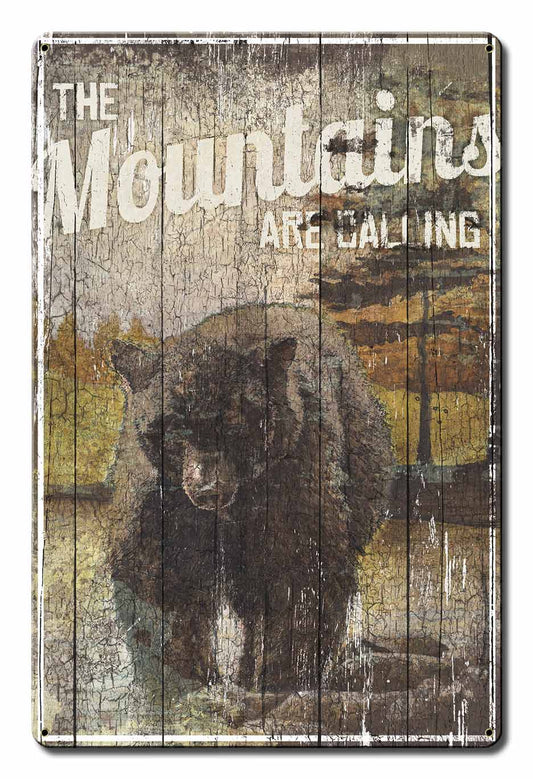 The Mountains Are Calling 12 x 18