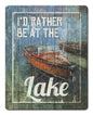 Rather Be At The Lake 12 x 15