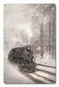 Snow Train 12 x 18