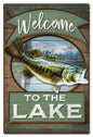 Welcome To The Lake 16 x 24