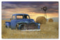 Blue Truck Windmill 24 x 16