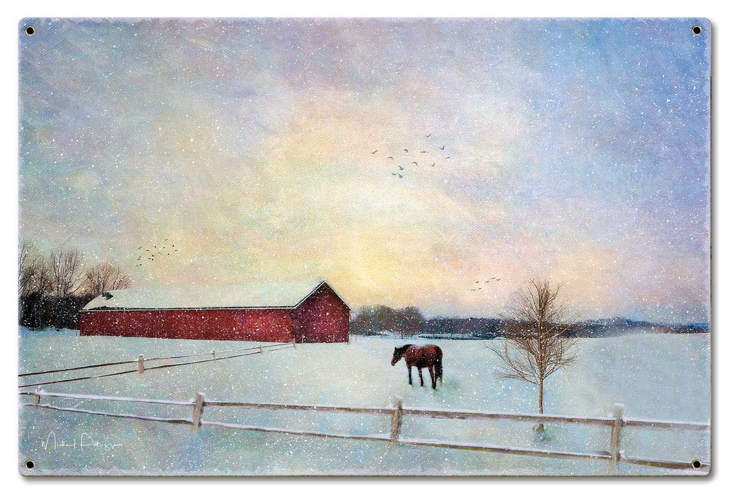 Horse Winter 24 x 16