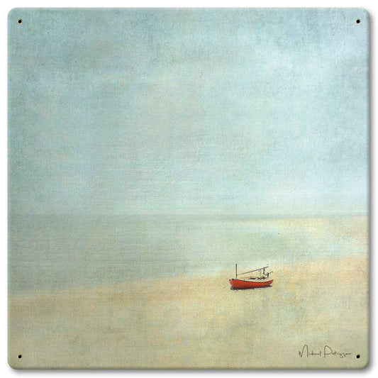 Sailboat ON The Shore 12 x 12