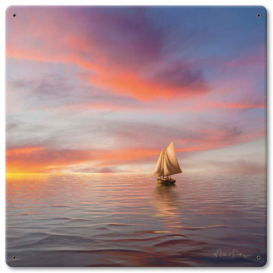 Sailboat On The Water 12 x 12