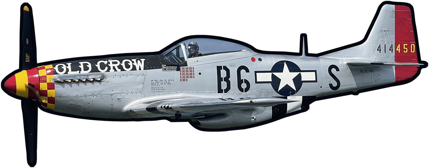 P-51 OLD CROW 23 X 9