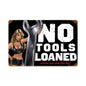 No Tools Pinup 12 x 18