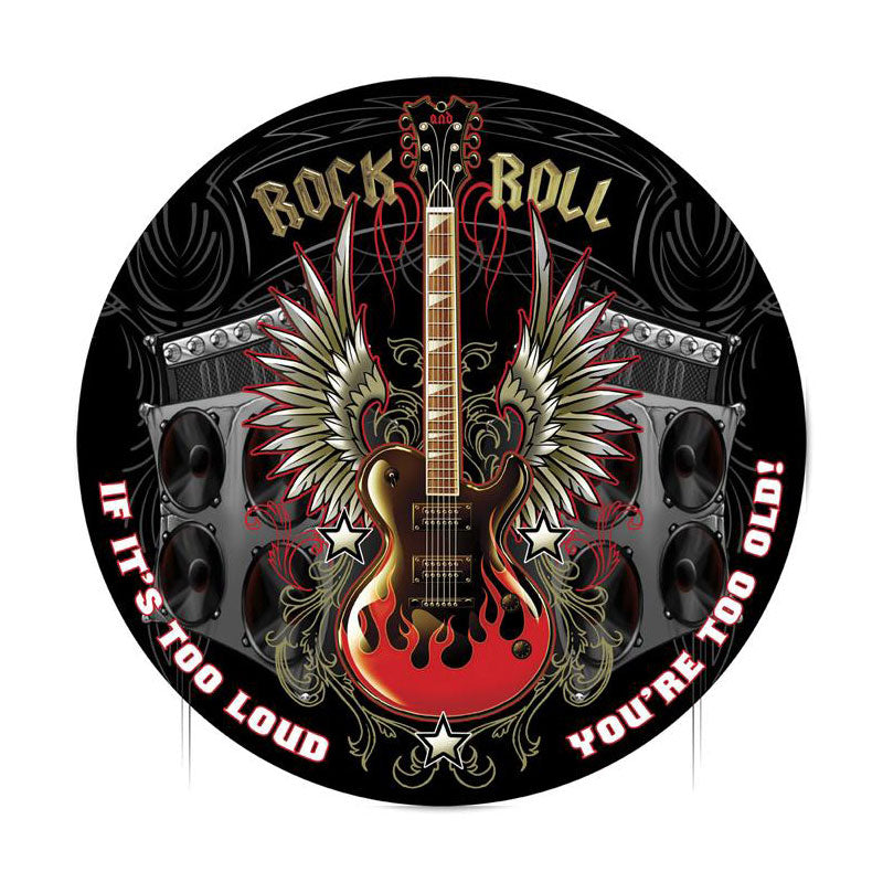 Rock And Roll 14 x 14