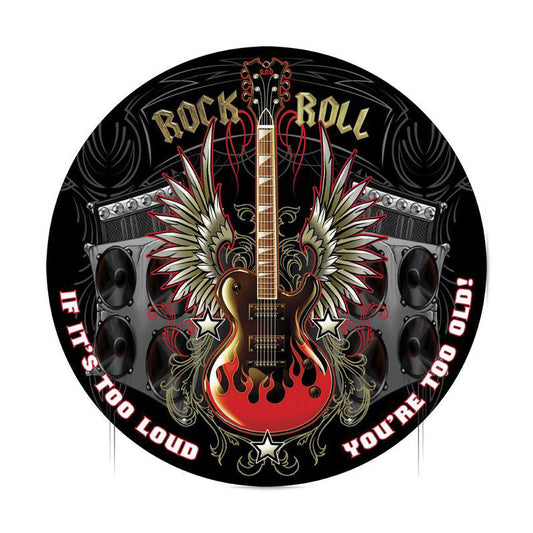 Rock And Roll 14 x 14