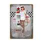 50'S Pump Girl 18 x 12