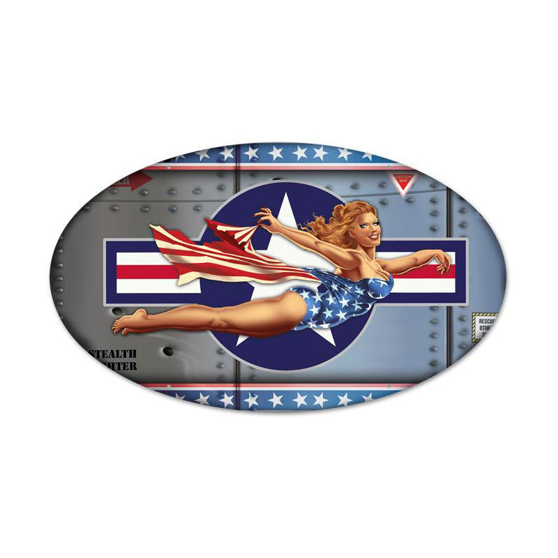 Plane Pinup 24 x 14