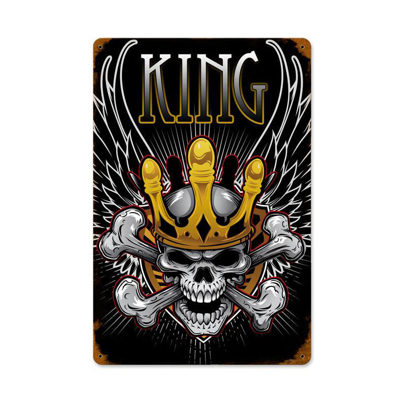 King Skull 12 x 18