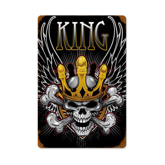 King Skull 12 x 18