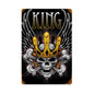 King Skull 12 x 18