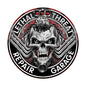 Engine Skull 14 x 14