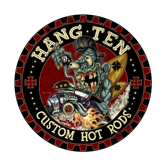 Hot Rod Monster 14 x 14