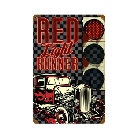 Red Light Runner 12 x 18