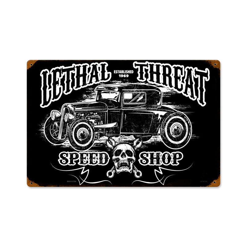 Hot Rod Speedshop 18 x 12