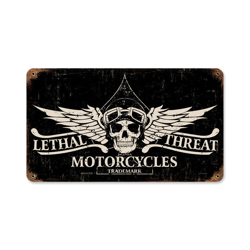 Lethal Motorcycles 14 x 8