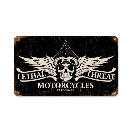 Lethal Motorcycles 14 x 8