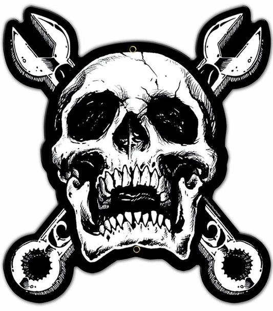 Skull N Cross Wrenches 15 X 16