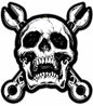 Skull N Cross Wrenches 15 X 16