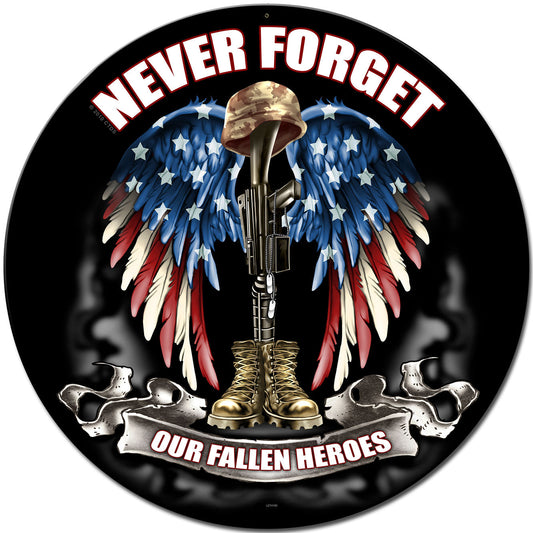 Never Forget 36 x 36