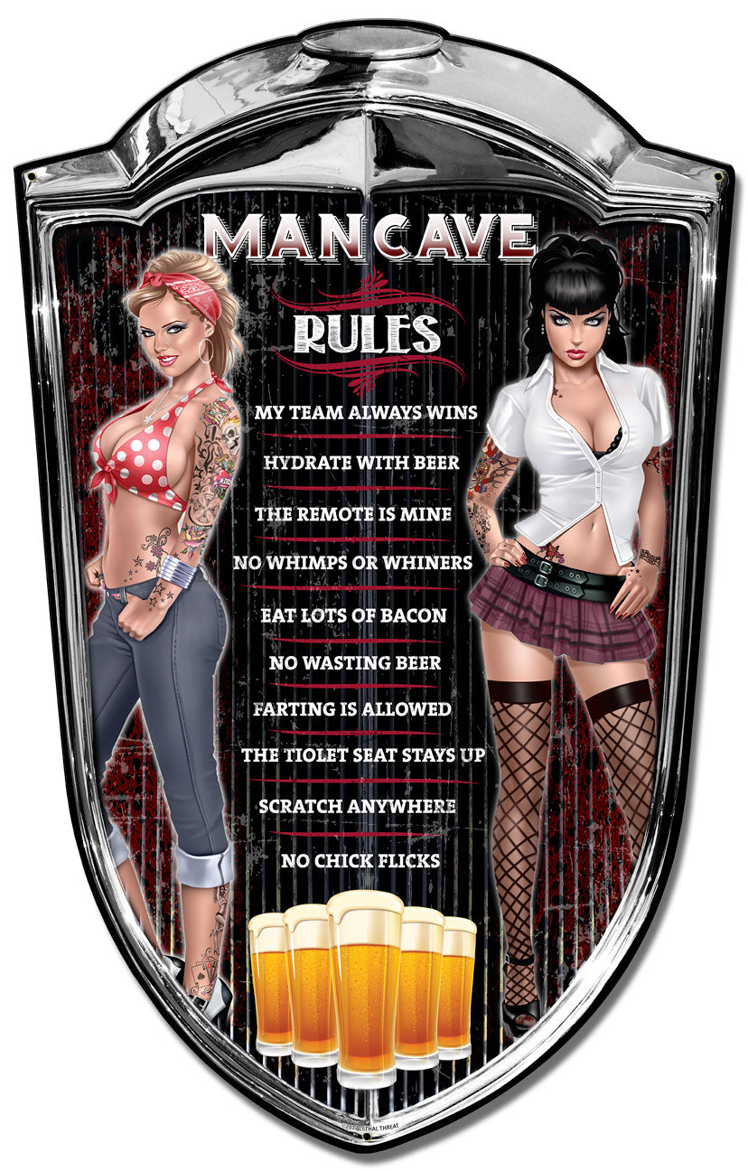 Grill Man Cave 24 x 36