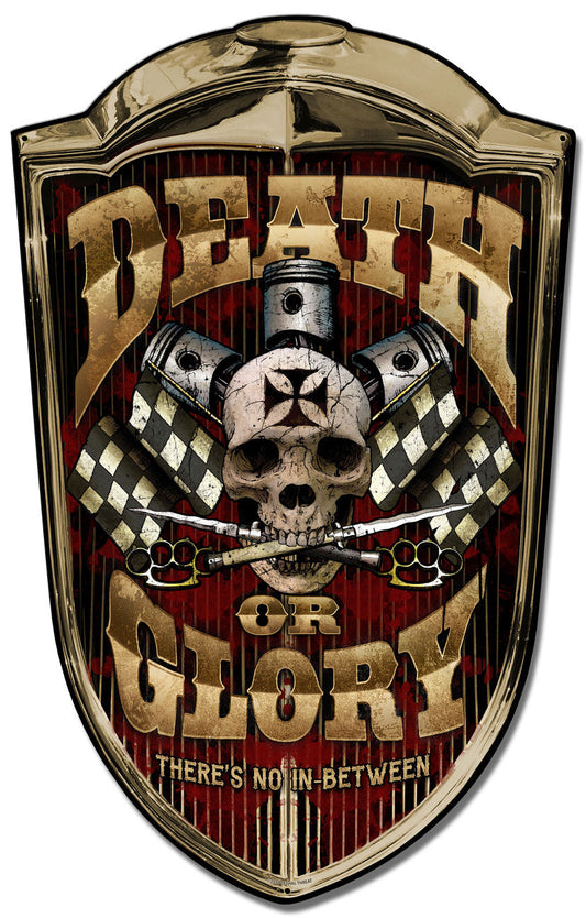 Grill Death or Glory 24 x 36