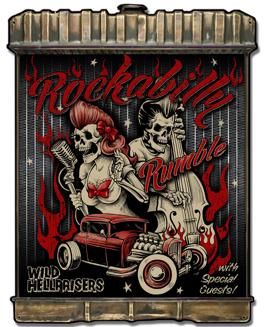 Radiator Rockabilly 24 x 32