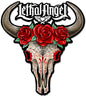 BULL SKULL 18 X 19