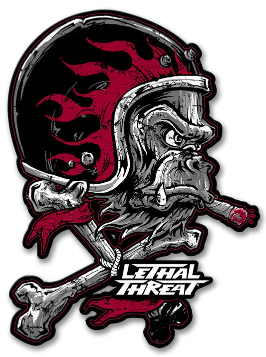 LETHAL THREAT GORILLA HELMET 14 X 19