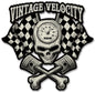 VELOCITY SKULL FLAGS 20 X 19