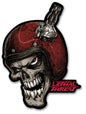 LETHAL THREAT SKULL HELMET 16 X 20
